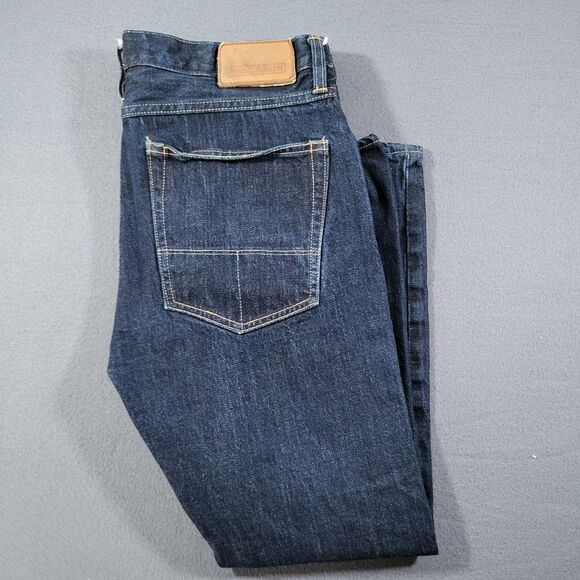 Tellason Ladbroke Grove Selvedge Denim Jeans Mens 34x27* Button Fly Slim Tapered - Picture 1 of 16